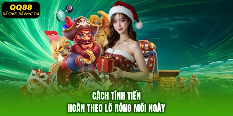 Cách tính tiền hoàn theo lỗ ròng mỗi ngày