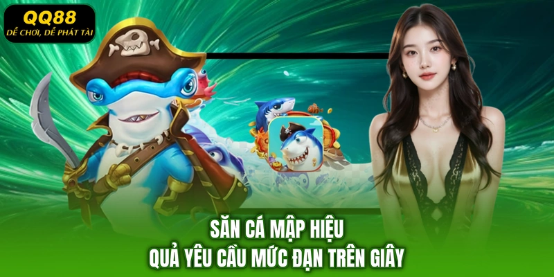 Săn cá mập hiệu quả yêu cầu mức đạn trên giây