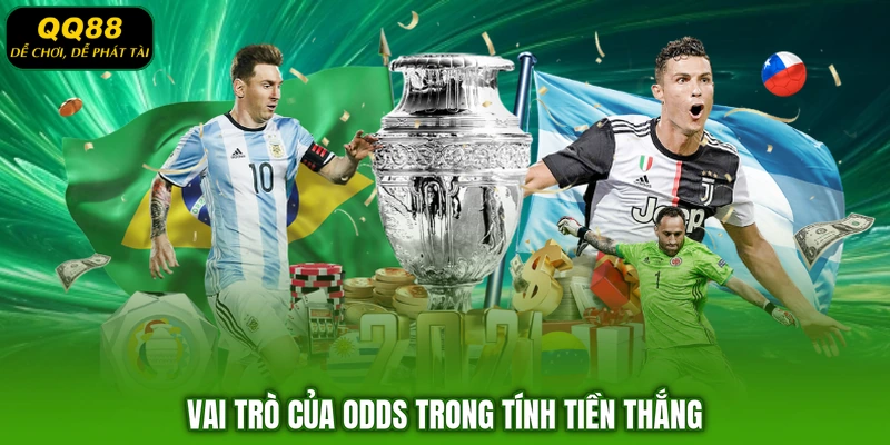 Vai trò của Odds trong tính tiền thắng